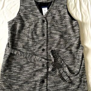 Smash & Tess xl Cloe vest in black and white. NWT.